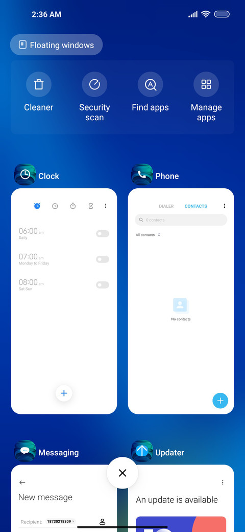 Design un screenshot