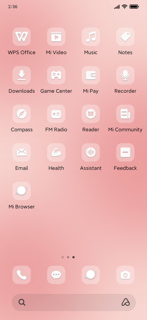 Custom check-in screenshot