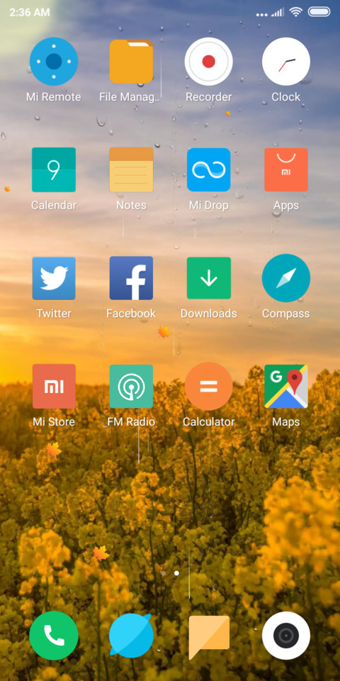 Autumn V10 screenshot