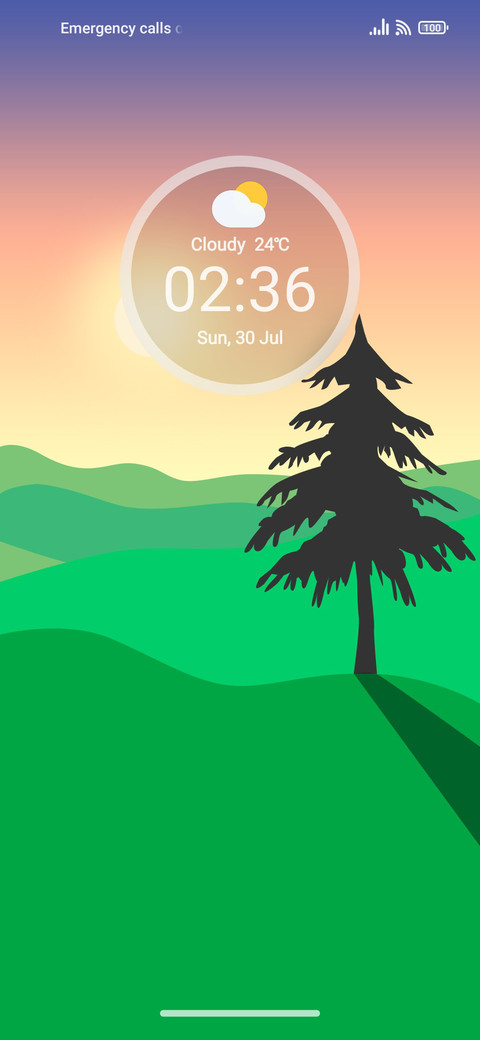 Sunrise screenshot