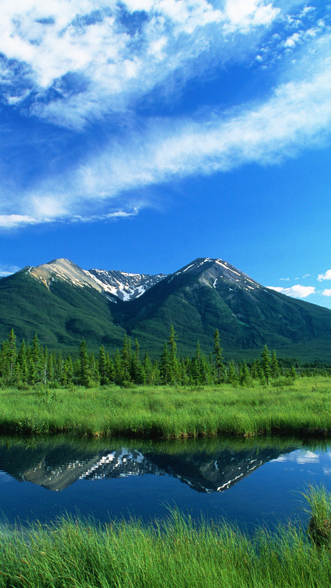Zhusha lake and the canadian rockies screenshot