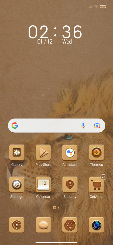 Desert lions screenshot