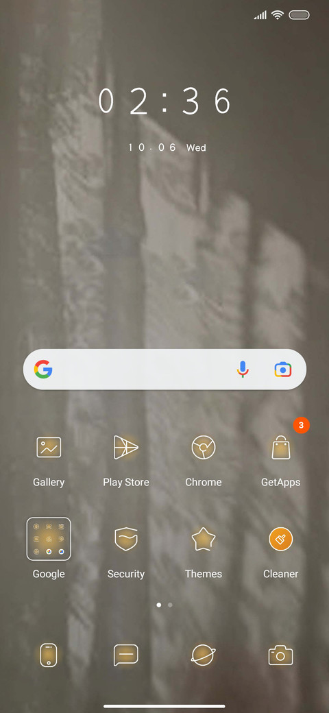 Good luck sticker screenshot