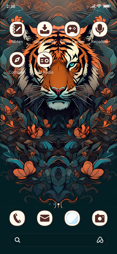 tiger screenshot