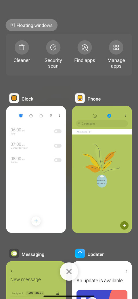 early green screenshot