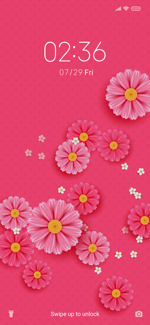 Pink Flowers Gift screenshot