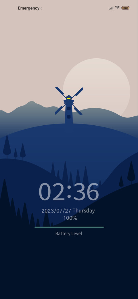 The evening breeze screenshot