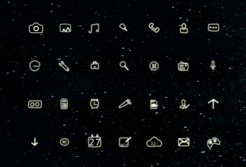 流光溢彩(动态流星桌面+锁屏通知+手绘） screenshot