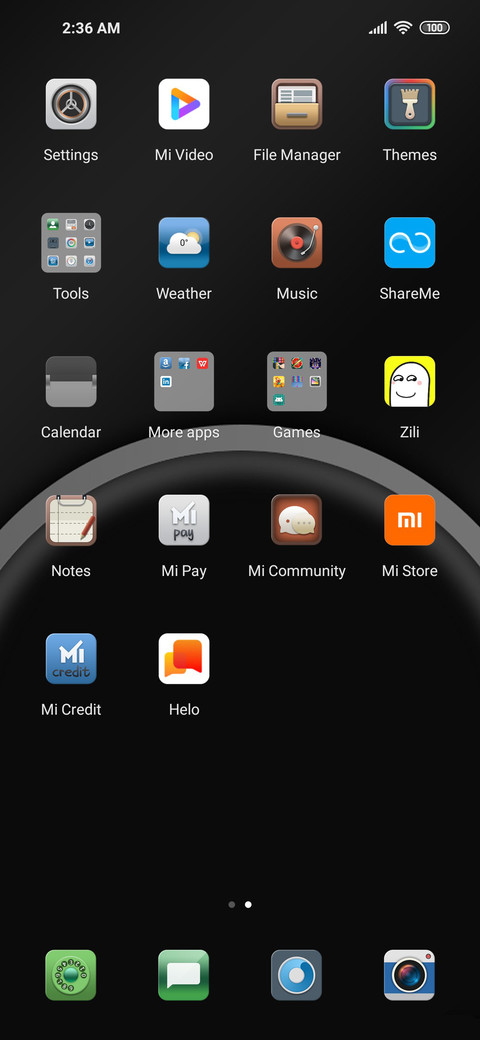Silver clock screenshot