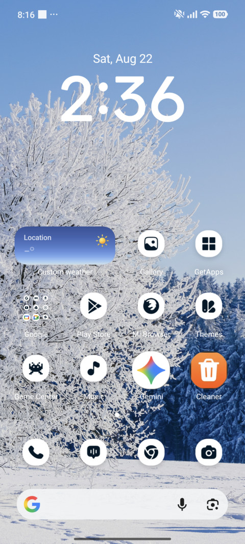 Frozen Branches screenshot