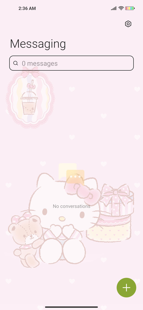 Kitty cute fruit screenshot