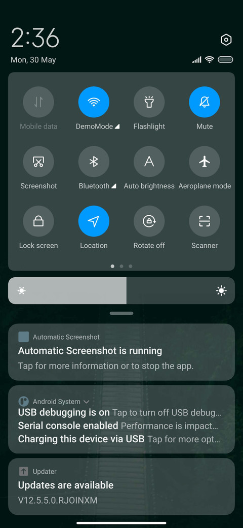 eye protection screenshot