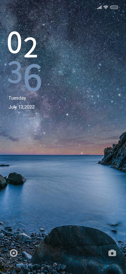 night sky screenshot