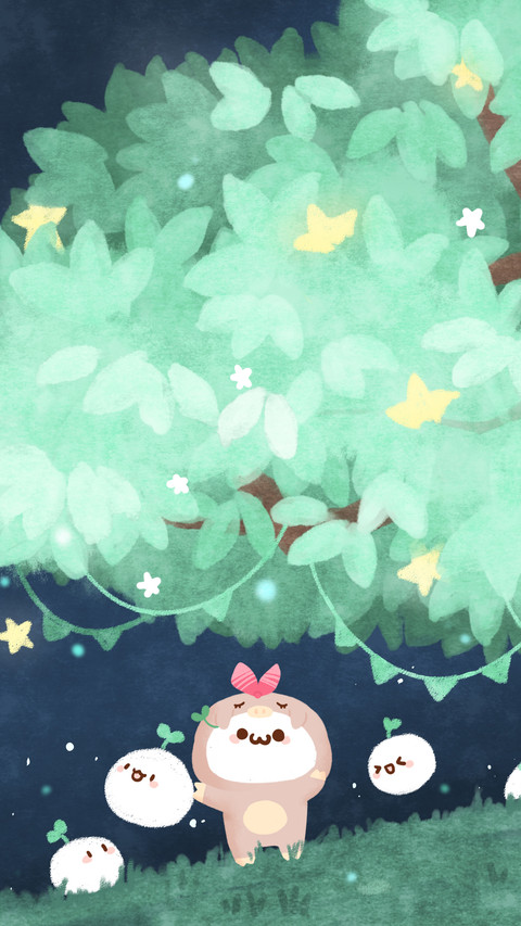 Q弹长草颜团子-锐景创意 screenshot