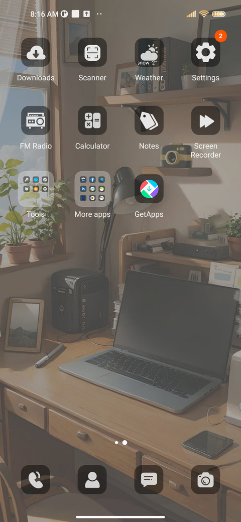 Perceived the desk screenshot