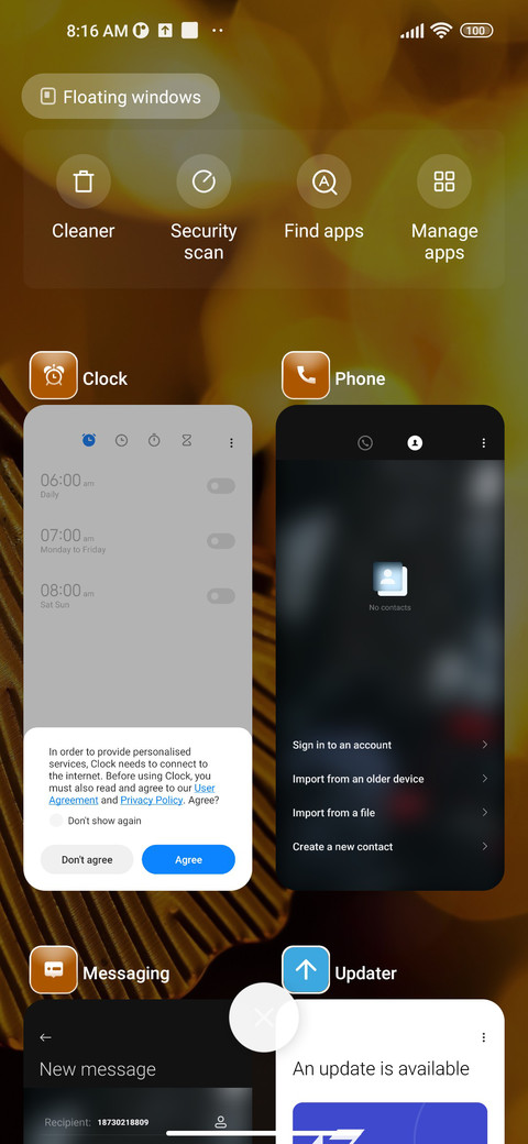Golden Light screenshot