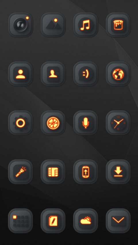 Matte Black v10 screenshot
