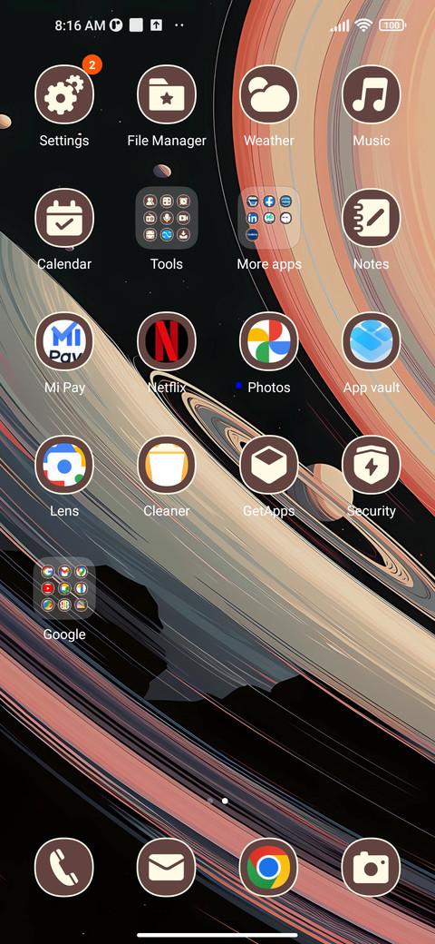 Abstract astronomy screenshot