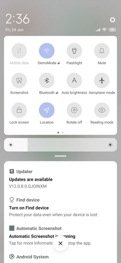 Of pet battery screenshot