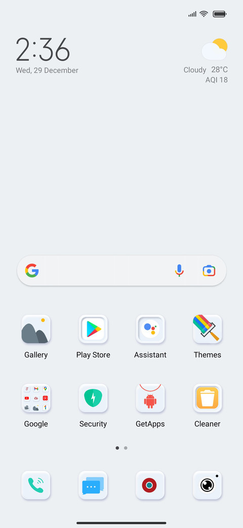white screenshot