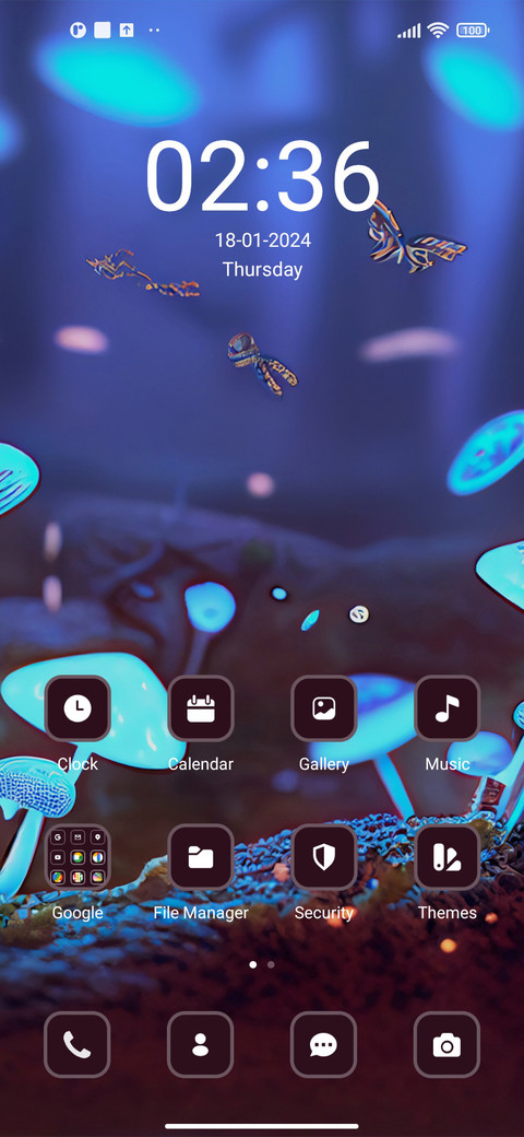 Mashrooms in Dark screenshot