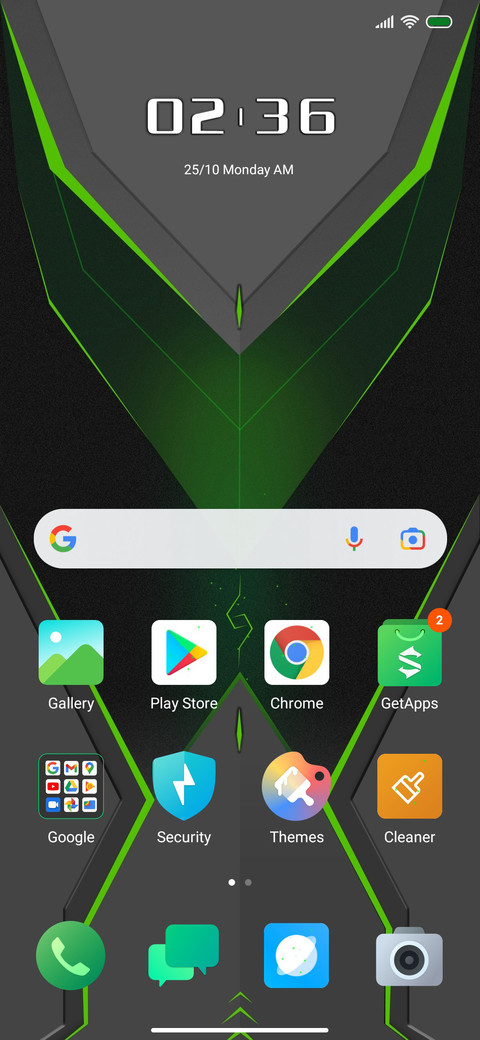 Black Shark Lite screenshot