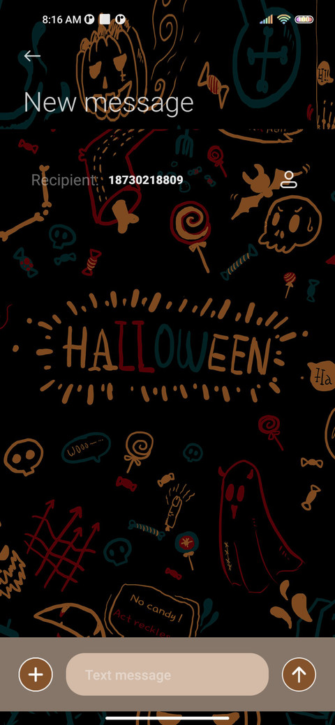 Halloween graffiti screenshot