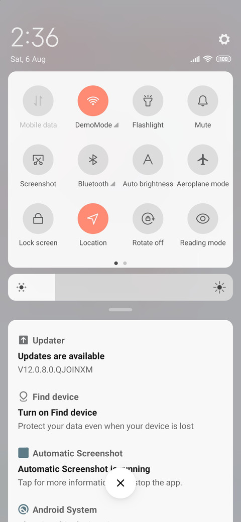Three Screen Fluid screenshot