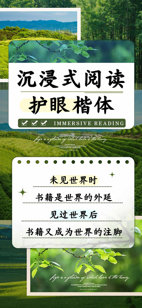 沉浸式阅读护眼楷体 screenshot