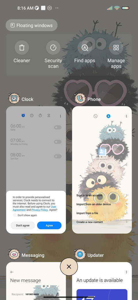 Colorful coal ball screenshot