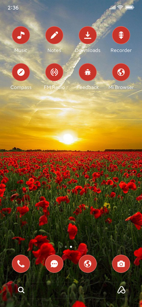 Sunset screenshot