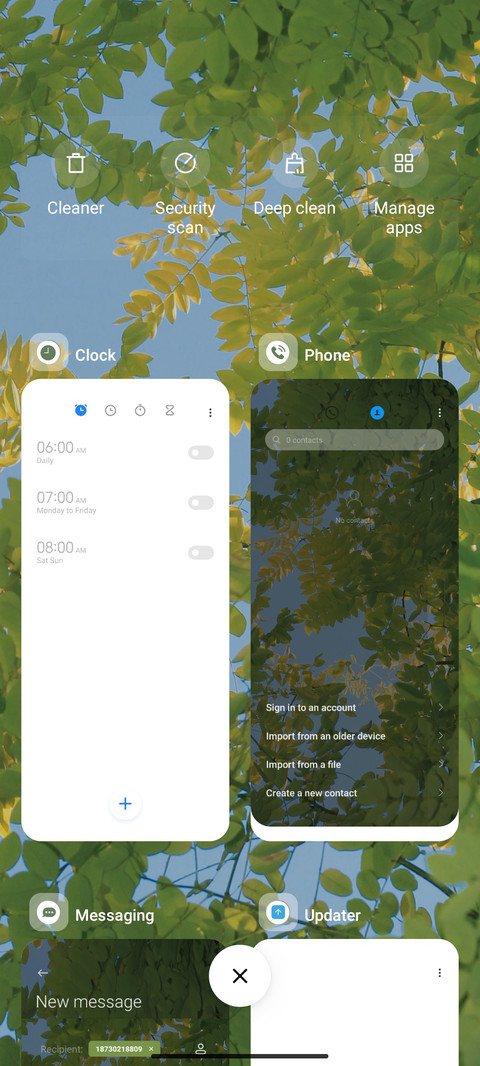 Greenness screenshot