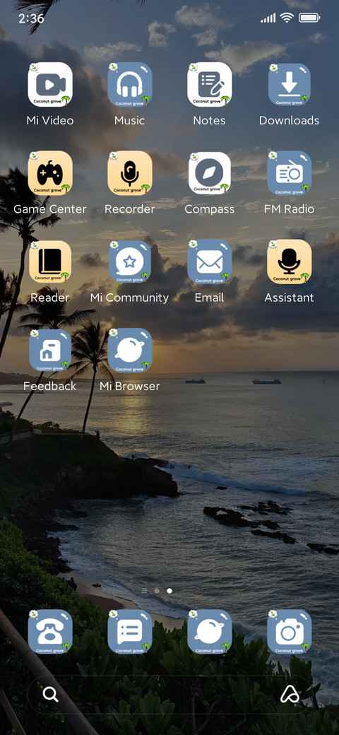 Coconut grove screenshot