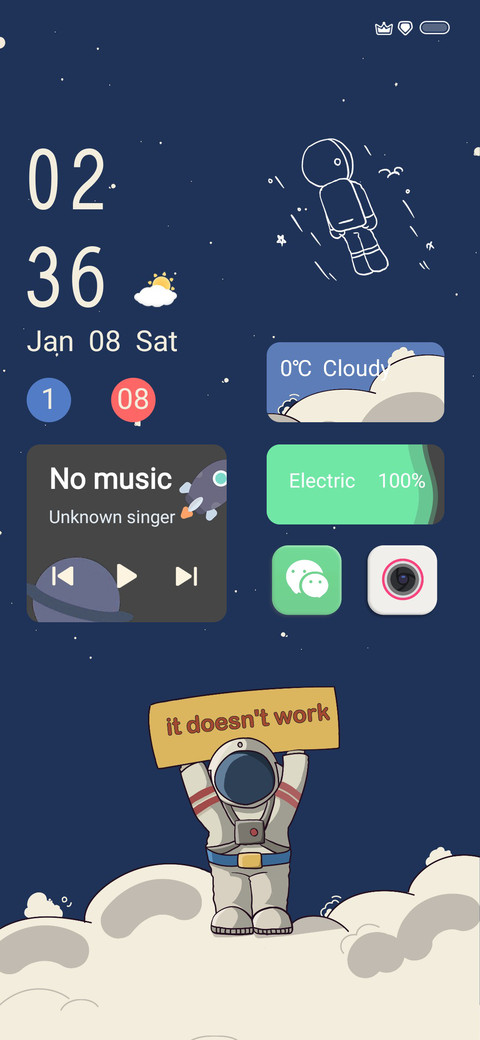 Astronaut dynamics screenshot