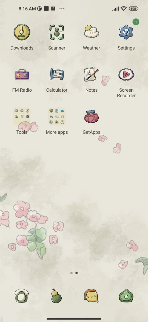 Parrots and cat screenshot