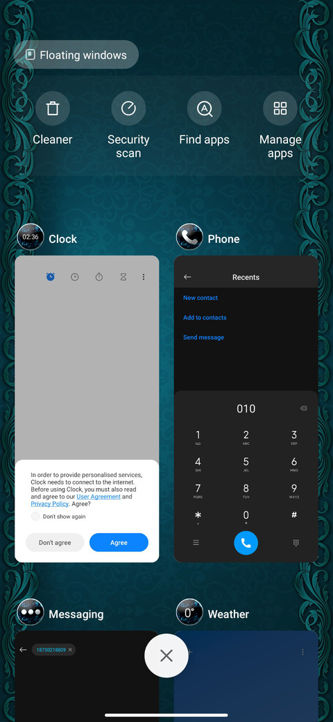 Turquoise_Frame screenshot