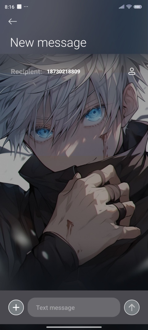 White haired boy screenshot
