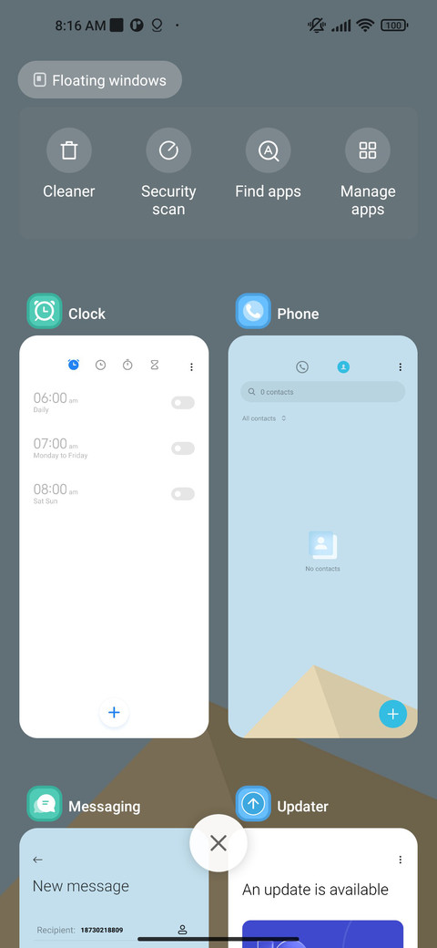 Oxyhydrogen time screenshot