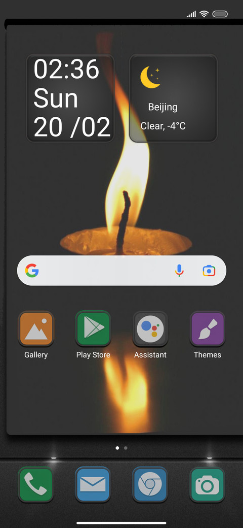 Candle warmth screenshot