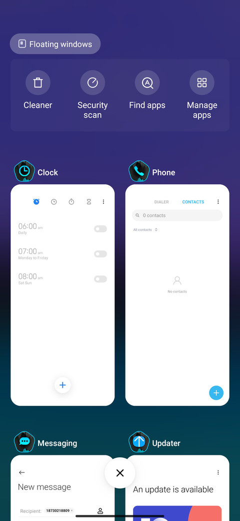 Minimal cool screenshot