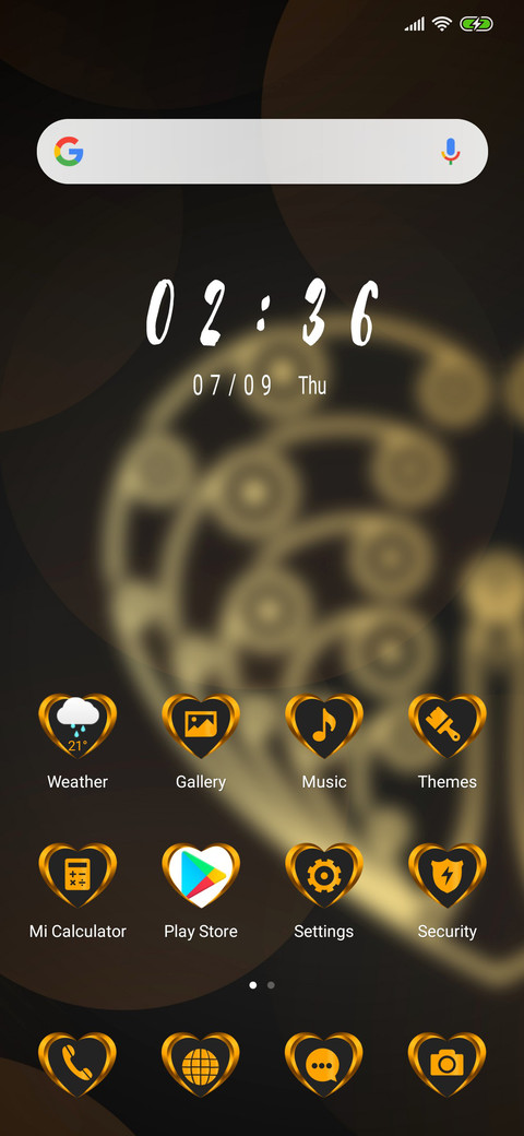 Golden peacock_3MDS screenshot