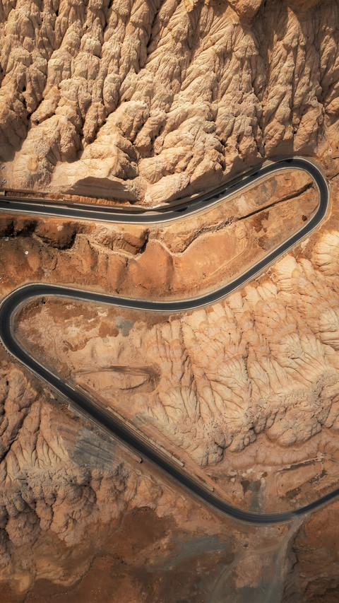 The road winds through the zanda earth forest screenshot
