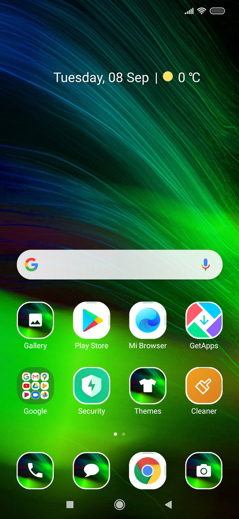 Colored Lines Abstract_3MDS screenshot