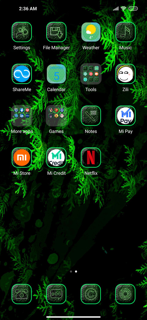 Green Leaves screenshot