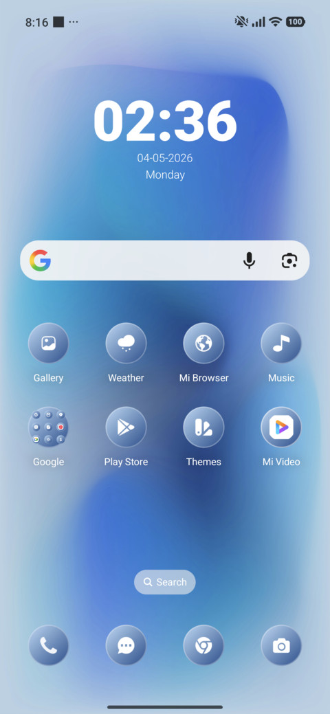 Blue Smudge screenshot