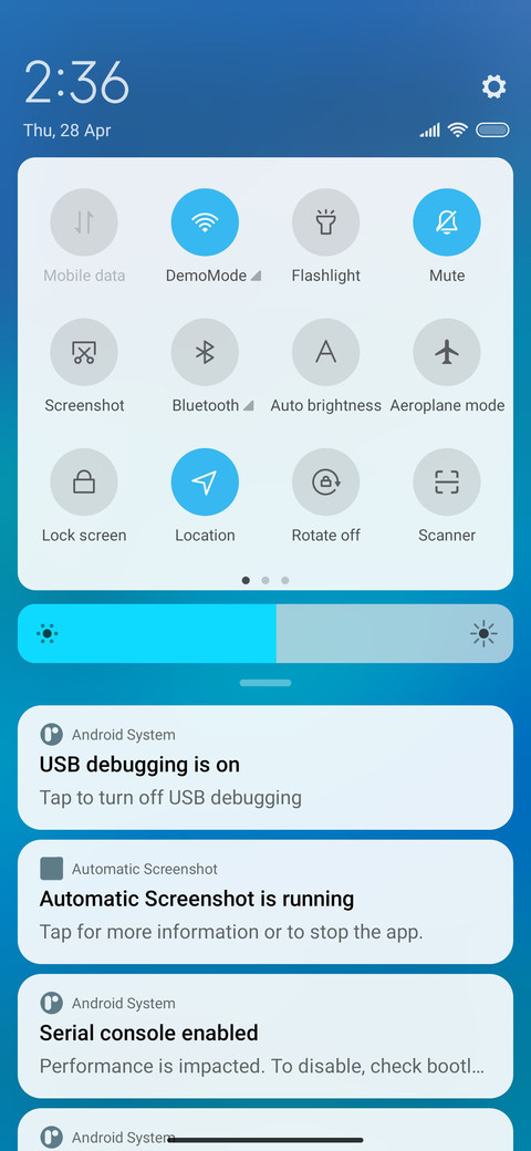 Abstract form screenshot