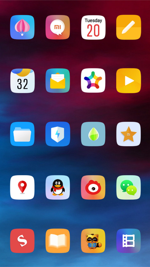 Colour Os6 Dark  screenshot