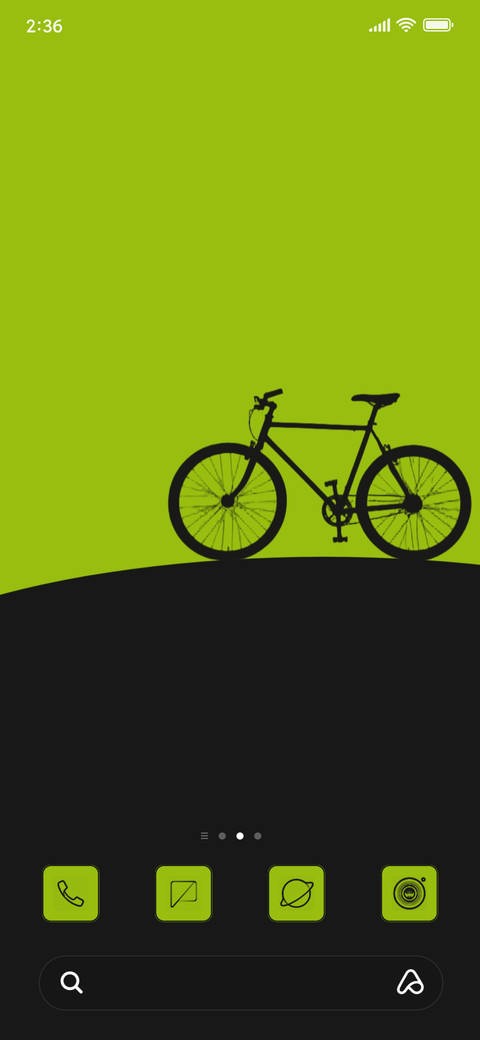 bicycle silhoutte screenshot