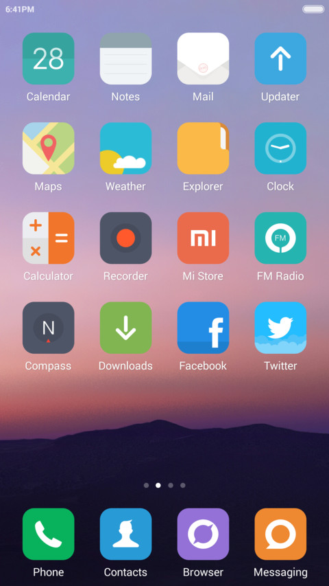 MYUI8 screenshot