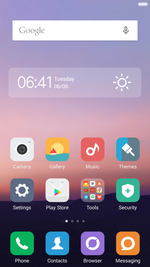 MYUI8 screenshot